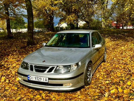 Сірий Сааб 9-5, об'ємом двигуна 2.29 л та пробігом 388 тис. км за 4500 $, фото 1 на Automoto.ua