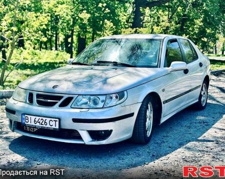 Серый Сааб 9-5, объемом двигателя 2.3 л и пробегом 200 тыс. км за 3999 $, фото 1 на Automoto.ua