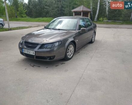 Серый Сааб 9-5, объемом двигателя 2.29 л и пробегом 384 тыс. км за 3400 $, фото 1 на Automoto.ua