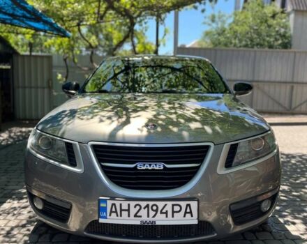 Серый Сааб 9-5, объемом двигателя 2 л и пробегом 206 тыс. км за 13000 $, фото 1 на Automoto.ua