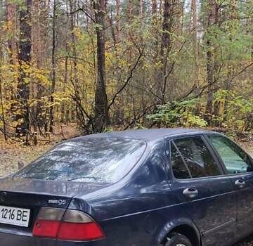 Синий Сааб 9-5, объемом двигателя 2.29 л и пробегом 450 тыс. км за 2700 $, фото 5 на Automoto.ua