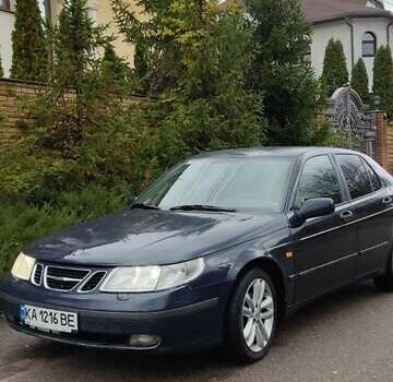 Синий Сааб 9-5, объемом двигателя 2.29 л и пробегом 450 тыс. км за 2700 $, фото 3 на Automoto.ua