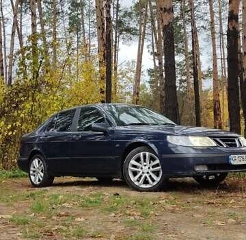 Синий Сааб 9-5, объемом двигателя 2.29 л и пробегом 450 тыс. км за 2700 $, фото 40 на Automoto.ua