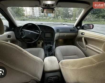 Синий Сааб 9-5, объемом двигателя 2 л и пробегом 346 тыс. км за 2350 $, фото 3 на Automoto.ua
