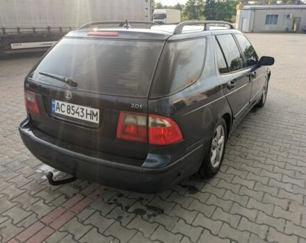 Синий Сааб 9-5, объемом двигателя 2 л и пробегом 480 тыс. км за 2999 $, фото 8 на Automoto.ua