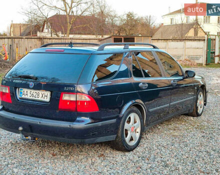 Синій Сааб 9-5, об'ємом двигуна 2.2 л та пробігом 315 тис. км за 2990 $, фото 2 на Automoto.ua