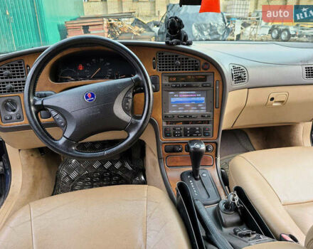 Синій Сааб 9-5, об'ємом двигуна 2.2 л та пробігом 315 тис. км за 2990 $, фото 7 на Automoto.ua