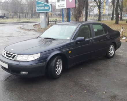 Синий Сааб 9-5, объемом двигателя 2.3 л и пробегом 200 тыс. км за 4599 $, фото 1 на Automoto.ua