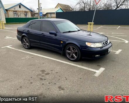 Синий Сааб 9-5, объемом двигателя 2.3 л и пробегом 300 тыс. км за 3990 $, фото 1 на Automoto.ua