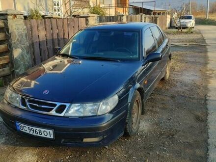 Синій Сааб 9-5, об'ємом двигуна 2 л та пробігом 320 тис. км за 3000 $, фото 1 на Automoto.ua