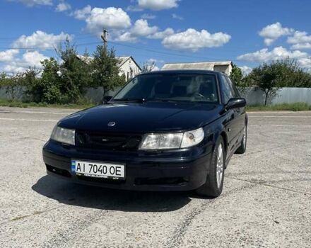 Синий Сааб 9-5, объемом двигателя 2.29 л и пробегом 300 тыс. км за 4200 $, фото 1 на Automoto.ua