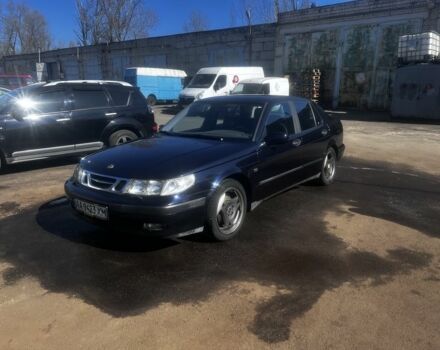Синий Сааб 9-5, объемом двигателя 2 л и пробегом 335 тыс. км за 3200 $, фото 1 на Automoto.ua