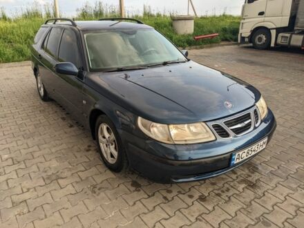 Синій Сааб 9-5, об'ємом двигуна 2 л та пробігом 480 тис. км за 2999 $, фото 1 на Automoto.ua