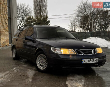 Синий Сааб 9-5, объемом двигателя 1.99 л и пробегом 497 тыс. км за 2350 $, фото 1 на Automoto.ua