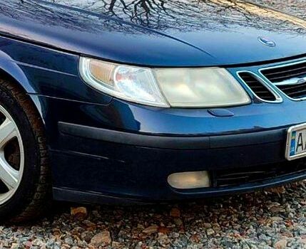 Синий Сааб 9-5, объемом двигателя 2.2 л и пробегом 320 тыс. км за 4300 $, фото 1 на Automoto.ua
