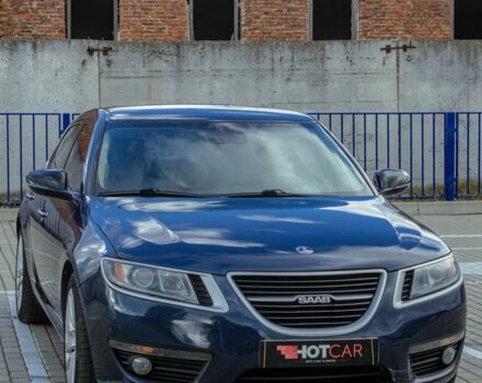 Синий Сааб 9-5, объемом двигателя 2 л и пробегом 235 тыс. км за 10000 $, фото 1 на Automoto.ua