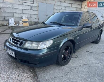 Зеленый Сааб 9-5, объемом двигателя 2.29 л и пробегом 308 тыс. км за 3150 $, фото 7 на Automoto.ua