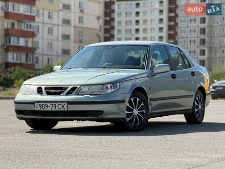 Зеленый Сааб 9-5, объемом двигателя 2 л и пробегом 266 тыс. км за 2499 $, фото 1 на Automoto.ua