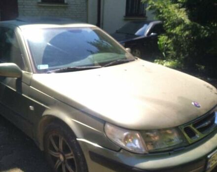 Зелений Сааб 9-5, об'ємом двигуна 2.3 л та пробігом 220 тис. км за 3600 $, фото 1 на Automoto.ua