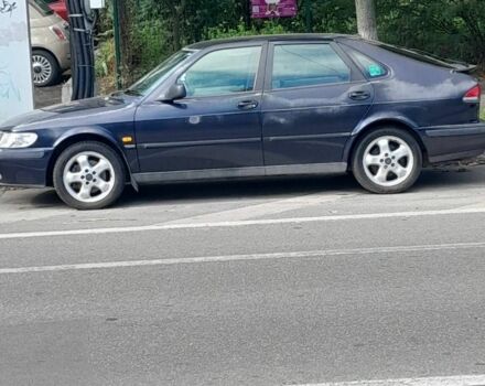 Синий Сааб 900, объемом двигателя 2 л и пробегом 190 тыс. км за 1500 $, фото 1 на Automoto.ua