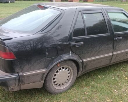 Черный Сааб 9000, объемом двигателя 2.3 л и пробегом 364 тыс. км за 2161 $, фото 2 на Automoto.ua