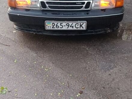 Чорний Сааб 9000, об'ємом двигуна 2 л та пробігом 333 тис. км за 1000 $, фото 1 на Automoto.ua