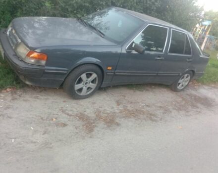 Сірий Сааб 9000, об'ємом двигуна 2.3 л та пробігом 350 тис. км за 1200 $, фото 2 на Automoto.ua