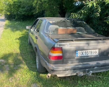 Серый Сааб 9000, объемом двигателя 2 л и пробегом 1 тыс. км за 1300 $, фото 1 на Automoto.ua