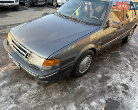 Серый Сааб 9000, объемом двигателя 1.99 л и пробегом 315 тыс. км за 2500 $, фото 1 на Automoto.ua