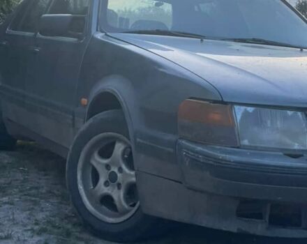 Серый Сааб 9000, объемом двигателя 2 л и пробегом 1 тыс. км за 1300 $, фото 3 на Automoto.ua