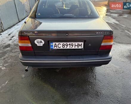 Серый Сааб 9000, объемом двигателя 1.99 л и пробегом 315 тыс. км за 2500 $, фото 5 на Automoto.ua