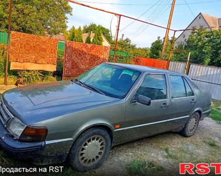 Серый Сааб 9000, объемом двигателя 2 л и пробегом 500 тыс. км за 2000 $, фото 1 на Automoto.ua