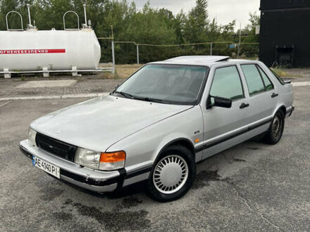 Сааб 9000 1990 у Дніпро (Дніпропетровську) на Automoto.ua Сірий Сааб 9000, об'ємом двигуна 2 л та пробігом 350 тис. км за 1000 $, фото 1 на Automoto.ua