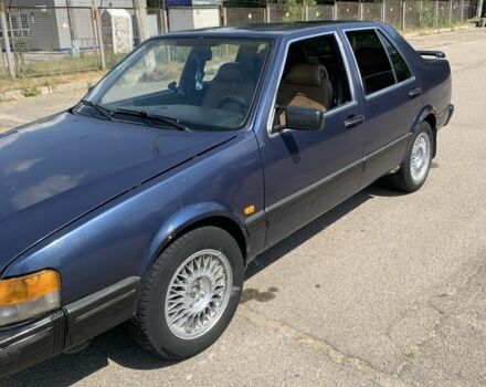 Сааб 9000 1990 в Запорожье на Automoto.ua Синий Сааб 9000, объемом двигателя 2.3 л и пробегом 275 тыс. км за 962 $, фото 7 на Automoto.ua