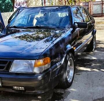 Синий Сааб 9000, объемом двигателя 2 л и пробегом 290 тыс. км за 2200 $, фото 19 на Automoto.ua