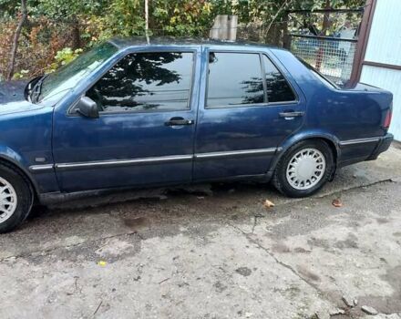 Синий Сааб 9000, объемом двигателя 2.3 л и пробегом 376 тыс. км за 2000 $, фото 2 на Automoto.ua