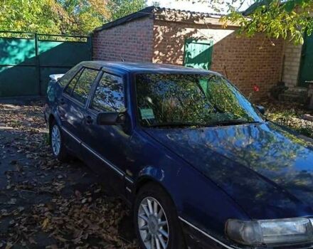 Синій Сааб 9000, об'ємом двигуна 2 л та пробігом 320 тис. км за 2000 $, фото 1 на Automoto.ua