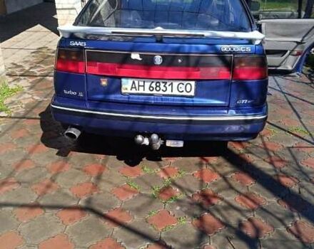 Синій Сааб 9000, об'ємом двигуна 2 л та пробігом 320 тис. км за 2000 $, фото 3 на Automoto.ua