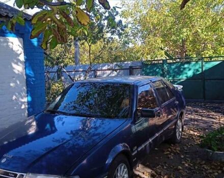 Синій Сааб 9000, об'ємом двигуна 2 л та пробігом 320 тис. км за 2000 $, фото 2 на Automoto.ua