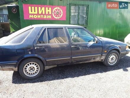 Синий Сааб 9000, объемом двигателя 2 л и пробегом 165 тыс. км за 1850 $, фото 1 на Automoto.ua