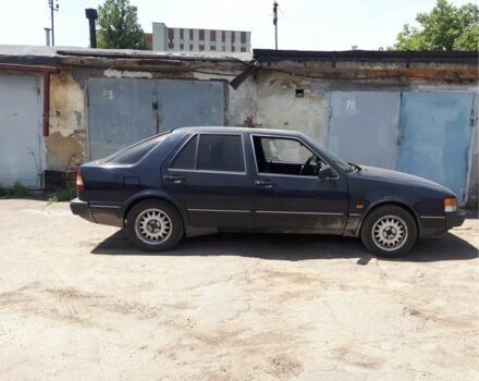 Синій Сааб 9000, об'ємом двигуна 2 л та пробігом 165 тис. км за 1850 $, фото 1 на Automoto.ua