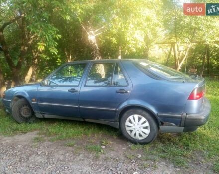 Синий Сааб 9000, объемом двигателя 1.99 л и пробегом 407 тыс. км за 700 $, фото 1 на Automoto.ua