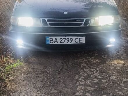 Синий Сааб 9000, объемом двигателя 2 л и пробегом 626 тыс. км за 2500 $, фото 1 на Automoto.ua