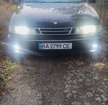 Синий Сааб 9000, объемом двигателя 2.3 л и пробегом 631 тыс. км за 1500 $, фото 1 на Automoto.ua