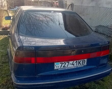 Синий Сааб 9000, объемом двигателя 0 л и пробегом 374 тыс. км за 500 $, фото 1 на Automoto.ua