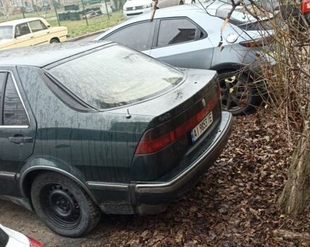 Зеленый Сааб 9000, объемом двигателя 2.3 л и пробегом 300 тыс. км за 950 $, фото 3 на Automoto.ua