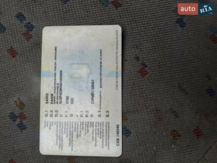 Сарис P 2008 в Ужгороде на Automoto.ua Серый Сарис P, объемом двигателя 0 л и пробегом 18 тыс. км за 3400 $, фото 1 на Automoto.ua