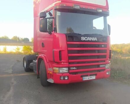 Красный Сканиа 114, объемом двигателя 10.6 л и пробегом 1 тыс. км за 6500 $, фото 2 на Automoto.ua