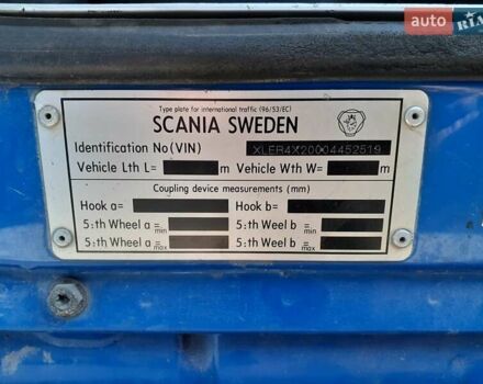 Синій Сканіа 114, об'ємом двигуна 10.6 л та пробігом 480 тис. км за 4700 $, фото 1 на Automoto.ua