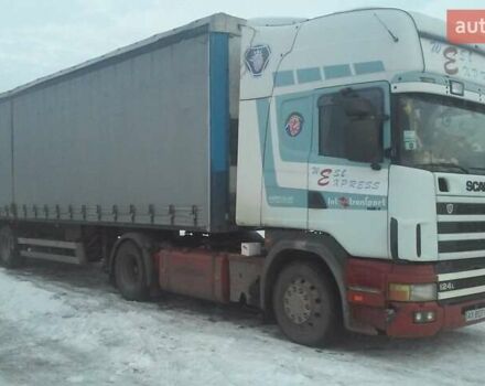 Белый Сканиа 124, объемом двигателя 11.7 л и пробегом 1 тыс. км за 8000 $, фото 1 на Automoto.ua